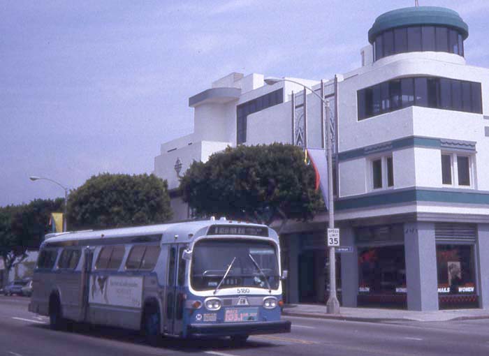 Santa Monica Big Blue Bus GMC New Look Fishbowl 5180